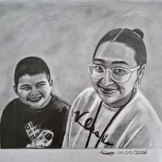 Two Person Drawing